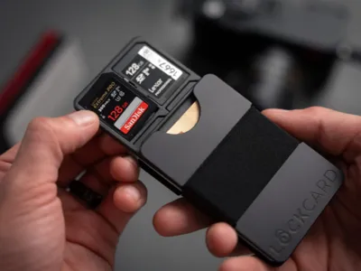 Lockcard SD and Micro SD card holder