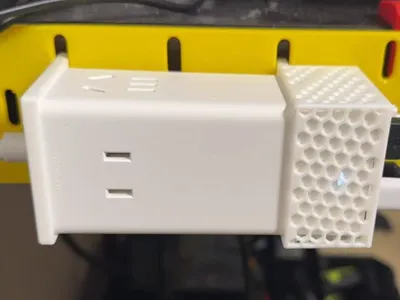 Xiaomi 65w charger IKEA Skadis pegboard horizontal two-part hanger