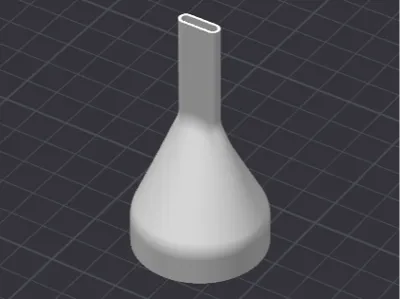 Vacuum pump adapter, only 4g, 35mm diameter compatible