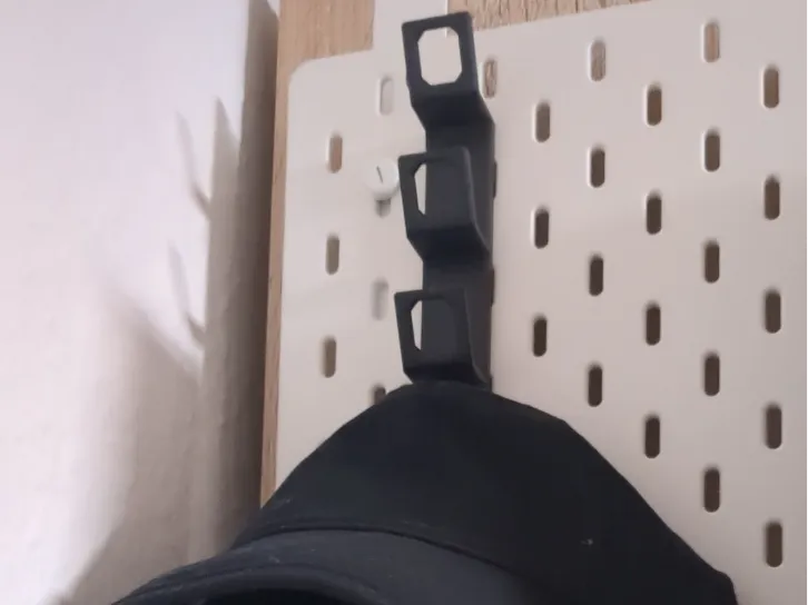 Hat / Cap hooks, Skadis mount for caps and hats