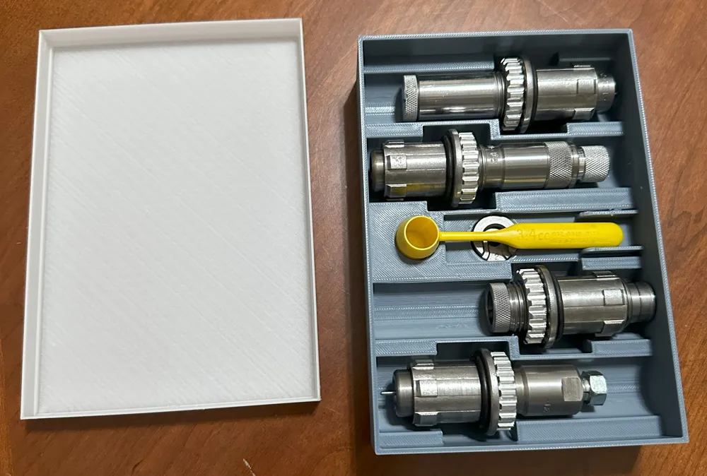 Reload Box Di Lee Reloading Die Box for Hornady LNL Bushings - Free 3D Print Model ...