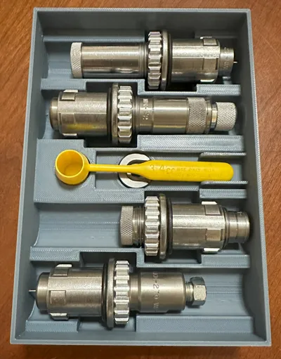 Lee Reloading Die Box for Hornady LNL Bushings