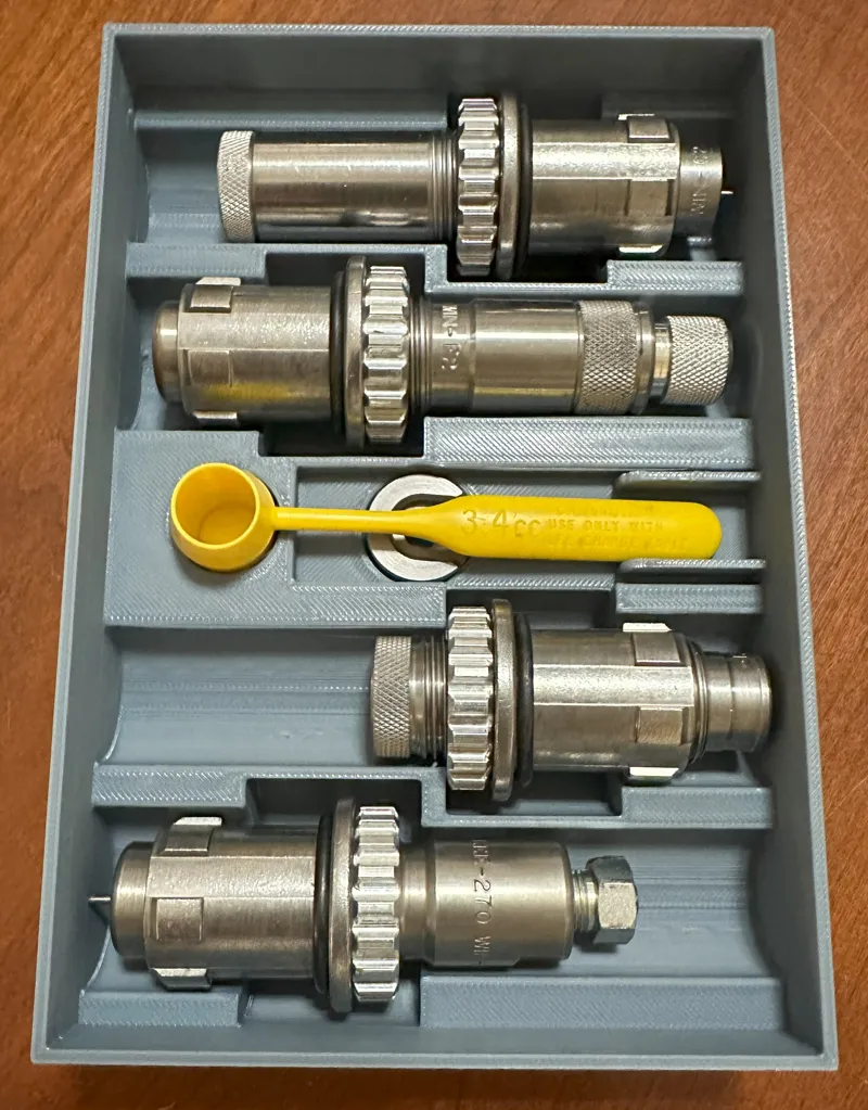 Lee Reloading Die Box for Hornady LNL Bushings