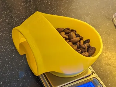 Coffee bean cup funnel for 1zpresso coffee grinder
