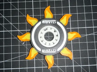 Tire fidget spinner 