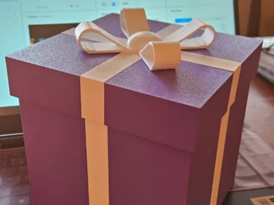 Cubic gift box 15 x 15x 15 no AMS
