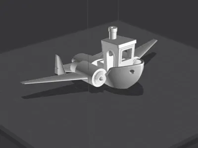 plane benchy