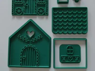 cookie cutter ginger house
