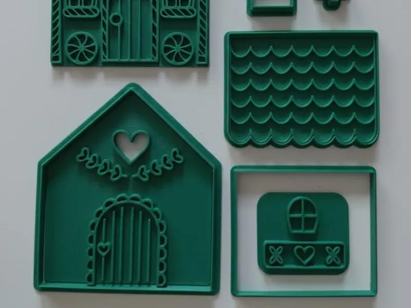 cookie cutter ginger house