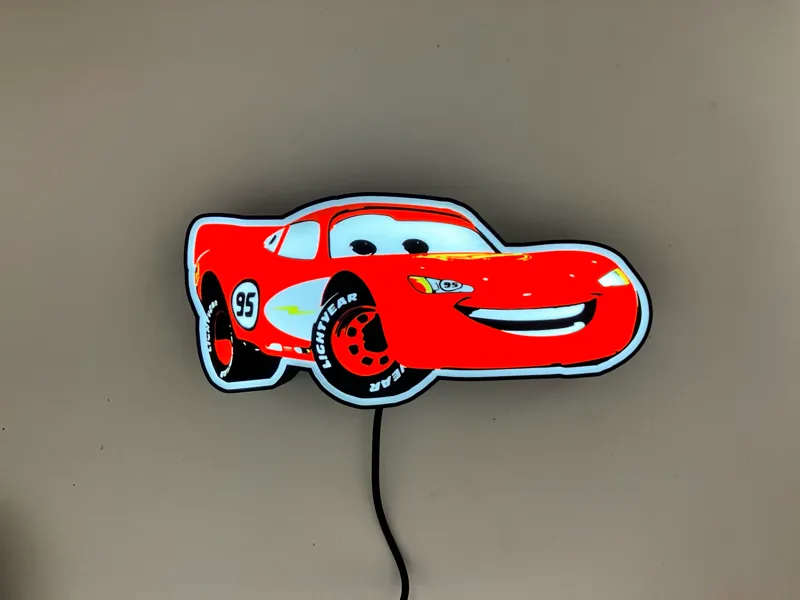 Lightning McQueen lightbox