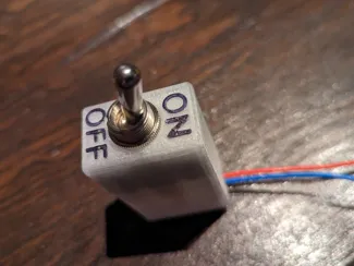 Single Toggle Switch Case