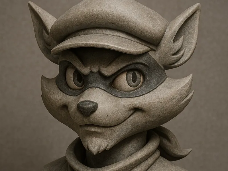 Busto sly Cooper