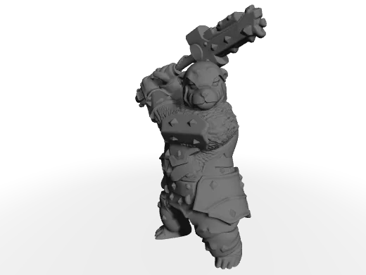Knight Primus Adelbern Proxy Heroscape