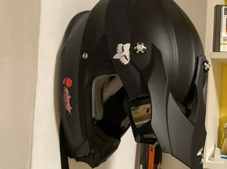 Motorrad Helmhalter