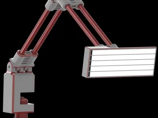 Articulated led desk lamp
