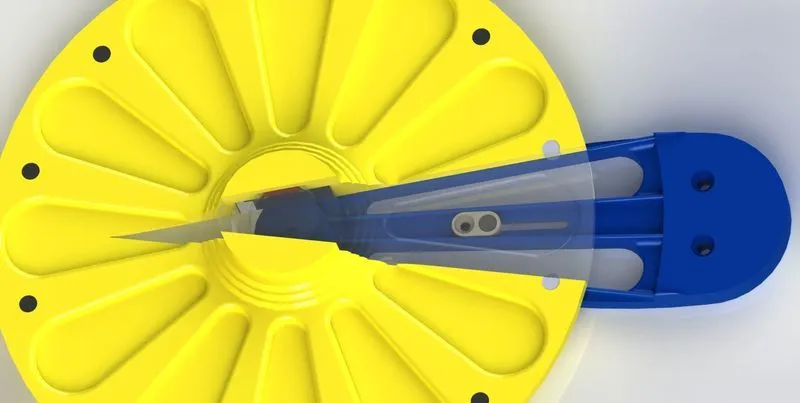 FLSun SR spool holder with magnetic  anti-windup