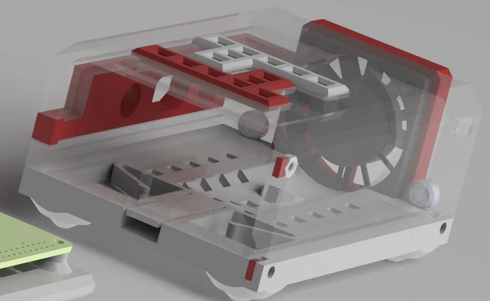 Papercraft Raspberry Pi Raspberry Pi case LA BRIK - Free 3D Print Model - MakerWorld