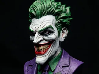 The Joker Bust  Villain Statue |Prince of Crime 