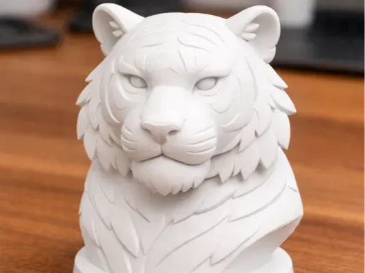 Majestic Tiger Sculpture