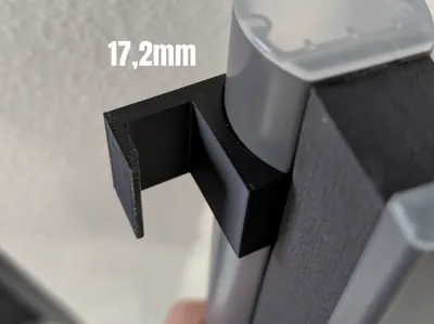 Ikea Hoppvals clip-on holder 17,2mm