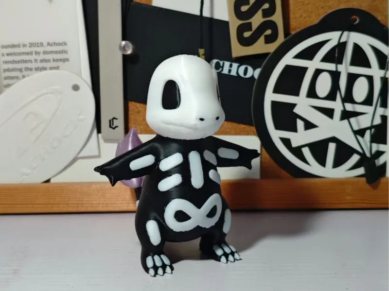 双色万圣节小火龙 H2d U1打印高10cm