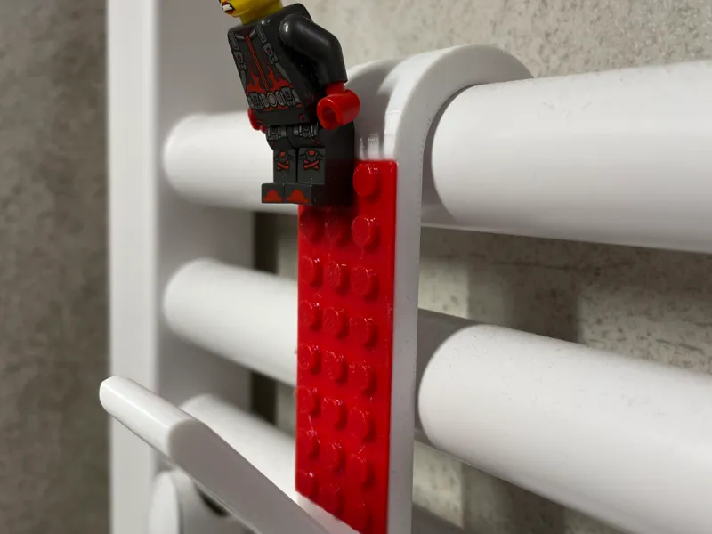 Accent Bathroom Radiator Hook Hanger Ø23/24 Pipes