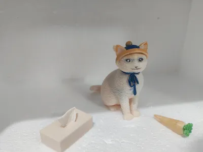 Awesome Cat Carrot Tissue Cat Cat Exam Steamed Stick Cat
