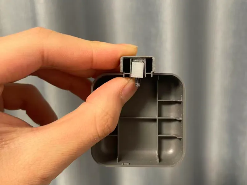 a1miniZ轴顶盖防断裂方块 几分钟打印