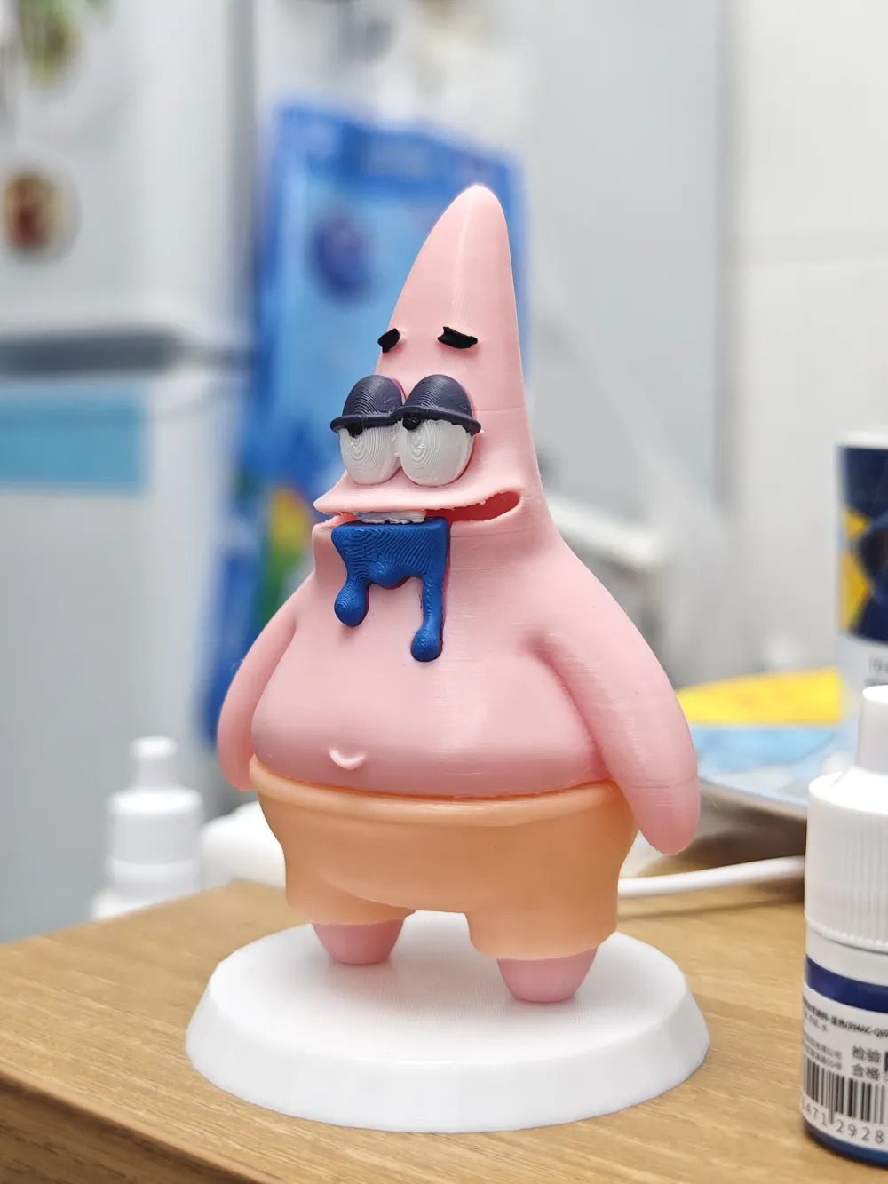 Patrick Star Drooling Emoticon Pack - Free 3D Print Model - MakerWorld
