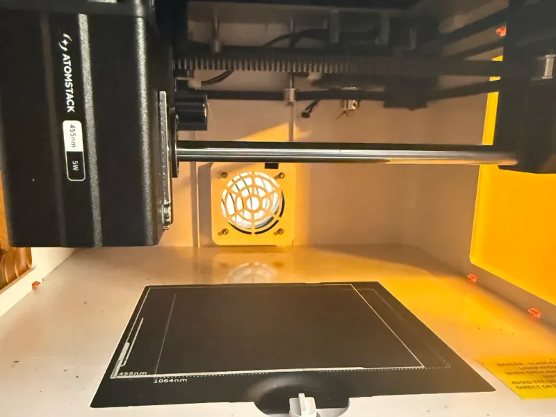 atomstack p1 aspiratore fumi