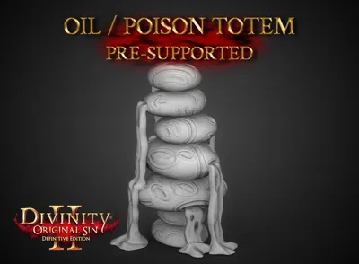 Divinity Original Sin 2 - Oil / poison totem