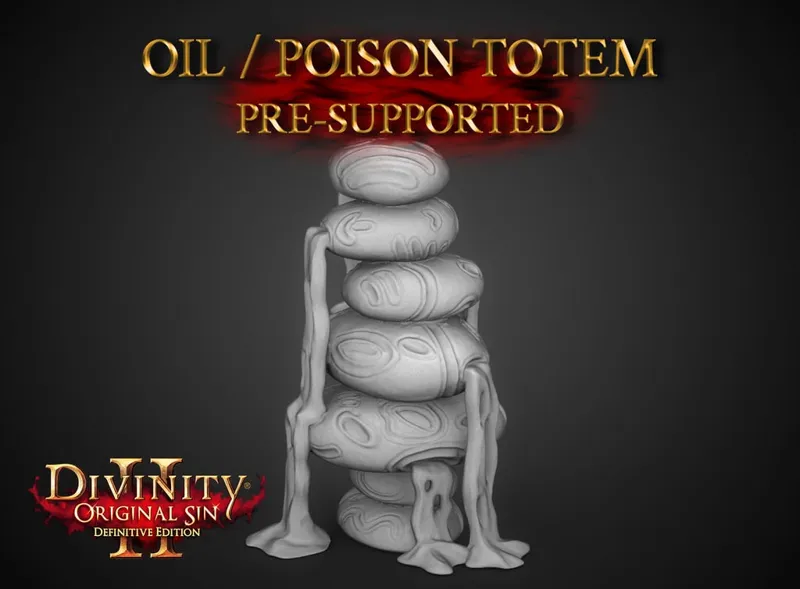 Divinity Original Sin 2 - Oil / poison totem