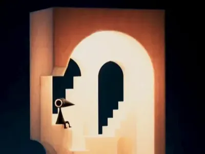 A1 mini printable, Monument Valley table lamp compatible with KC007 (Monument Valley \ KC007)