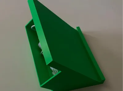 Tablet stand with storage