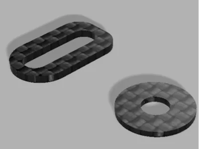 1\10 touring body wing support