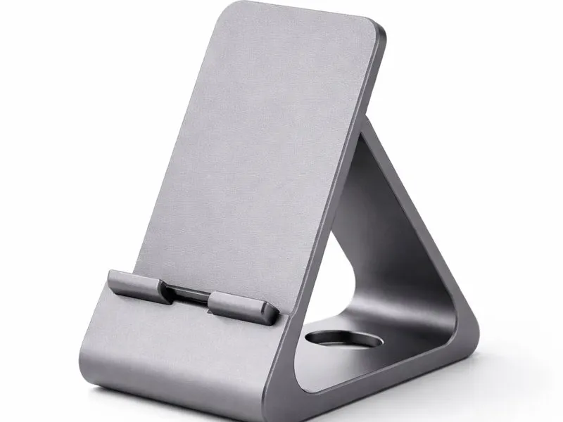 Phone Stand Sleek Minimal 3D Printable No Supports