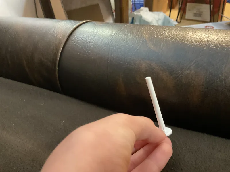 Sowing spool holder