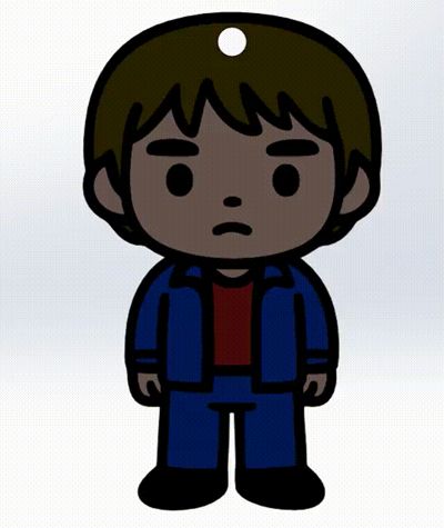 Stranger Things Jonathan Byers - Keychain