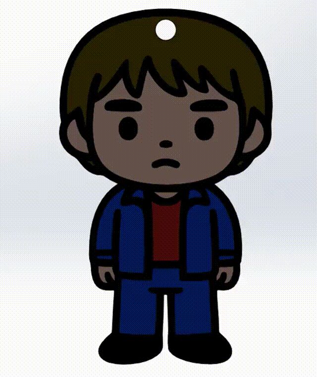 Stranger Things Jonathan Byers - Keychain