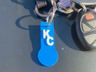 Kansas City Royals Aldi shopping cart key