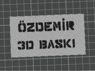 özdemir 3d baskı