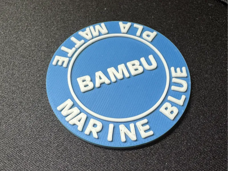 Customizable Filament Label - Make/Type/Color