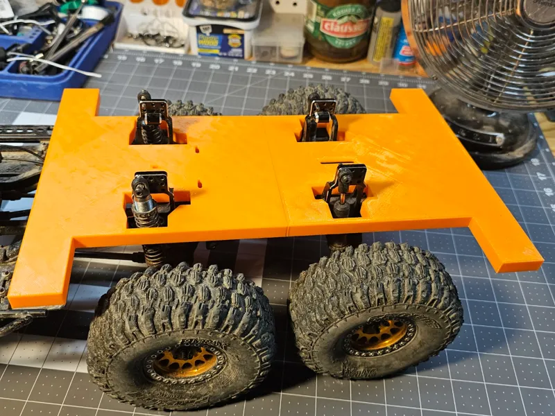 Traxxas TRX6 Flatbed Template