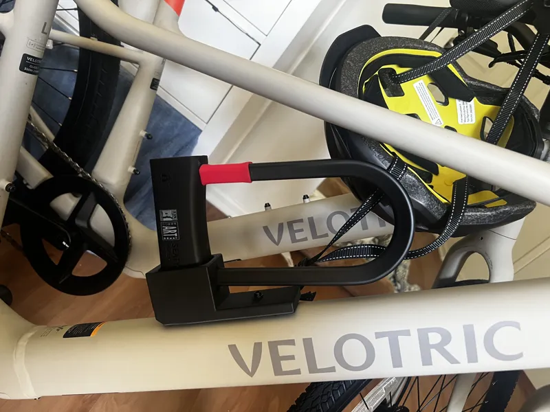 Bottle cage mount for seatylock mason bike lock