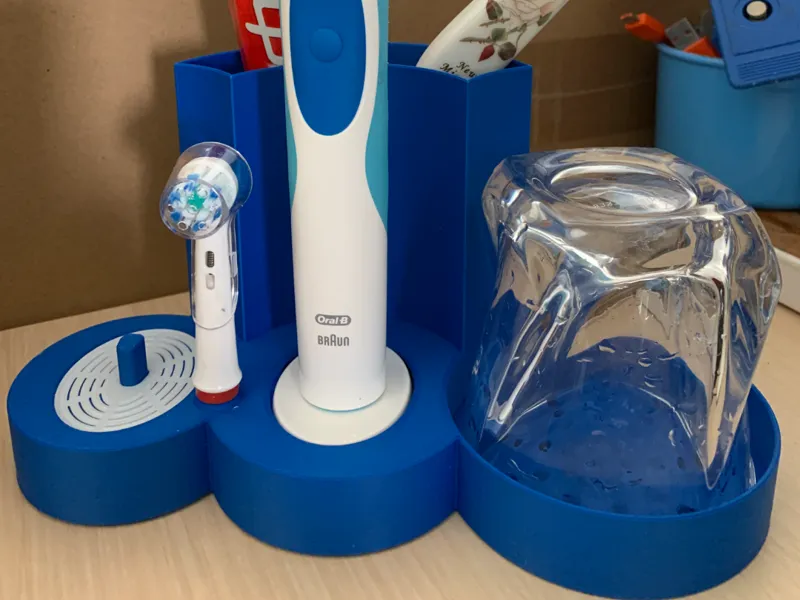 Oral-b（欧乐）电动牙刷办公室收纳底座