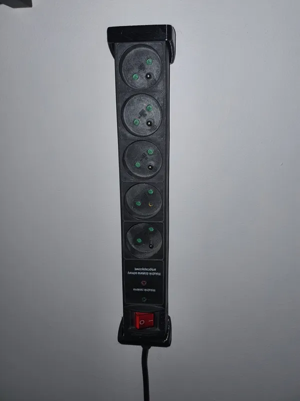 Power Strip Wall Mount