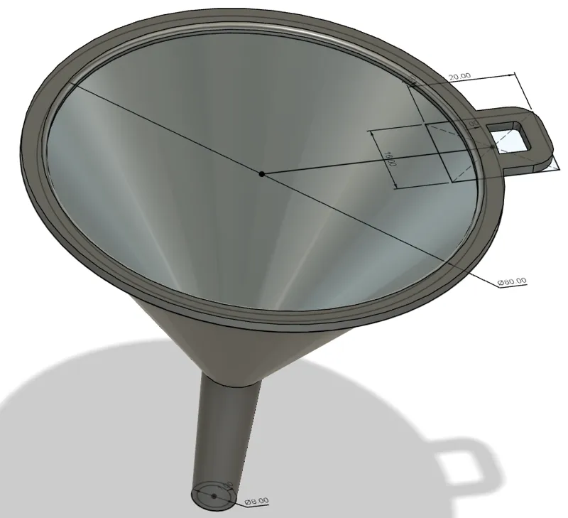 Simple funnel.