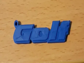 VW Golf Mk3 Inspired Keychain