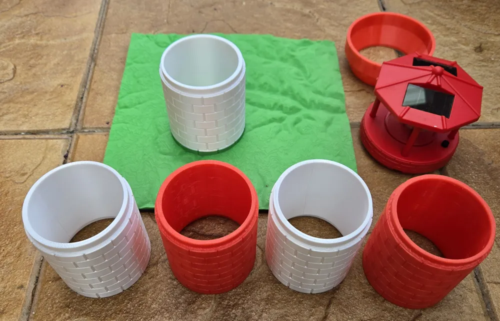 Solar Lighthouse with Rotating Lighting - Free 3D Print Model - MakerWorld