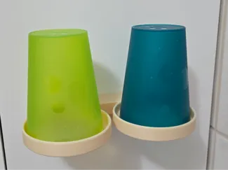 2er Becherhalter z.B. für Zahnputzbecher